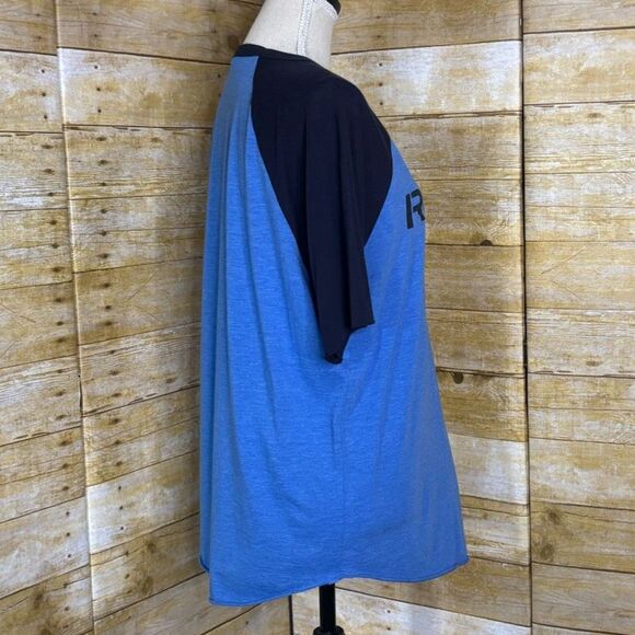 ROGUE ATHLETIC ACTIVEWEAR FITNESS TRAINING CREWNECK RAGLAN T-SHIRT UNISEX SZ.L - Picture 2 of 3